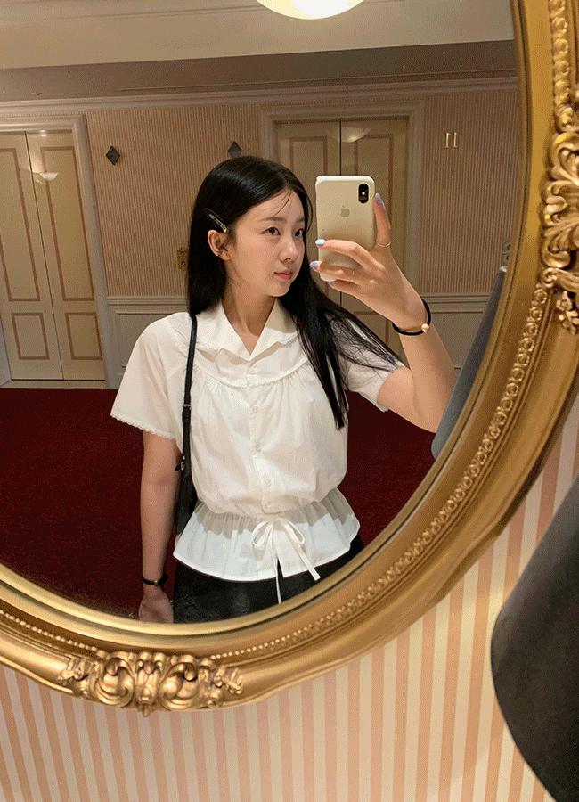 [모델소장] Cella lace blouse (2color)